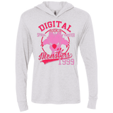 T-Shirts Heather White / X-Small Spiral Twister Triblend Long Sleeve Hoodie Tee