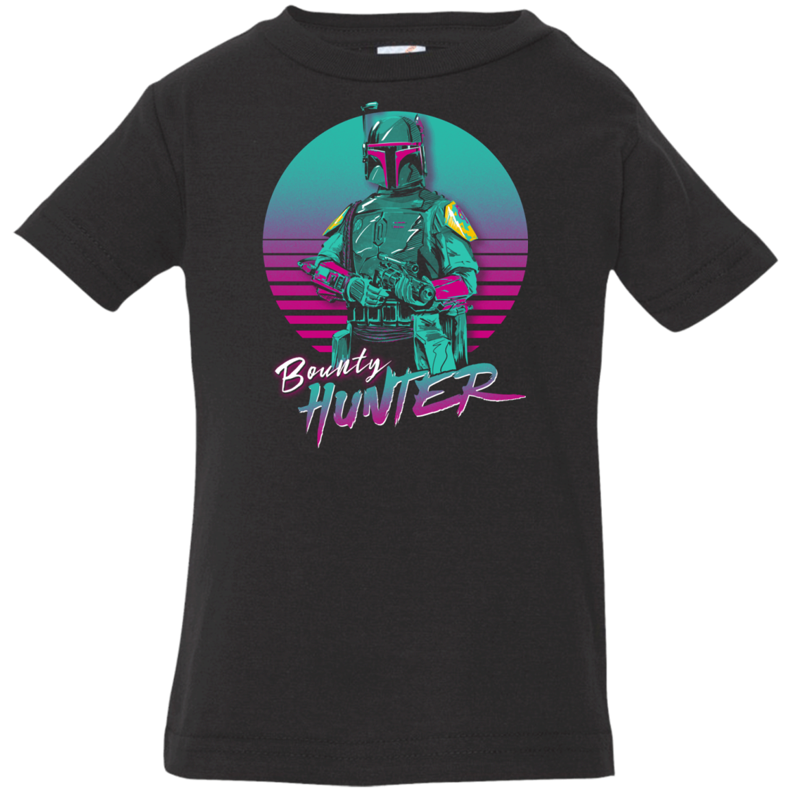 Retro Bounty Hunter Infant Premium T-Shirt