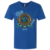 TURN THE TIME TWIST THE SPACE Men's Premium V-Neck