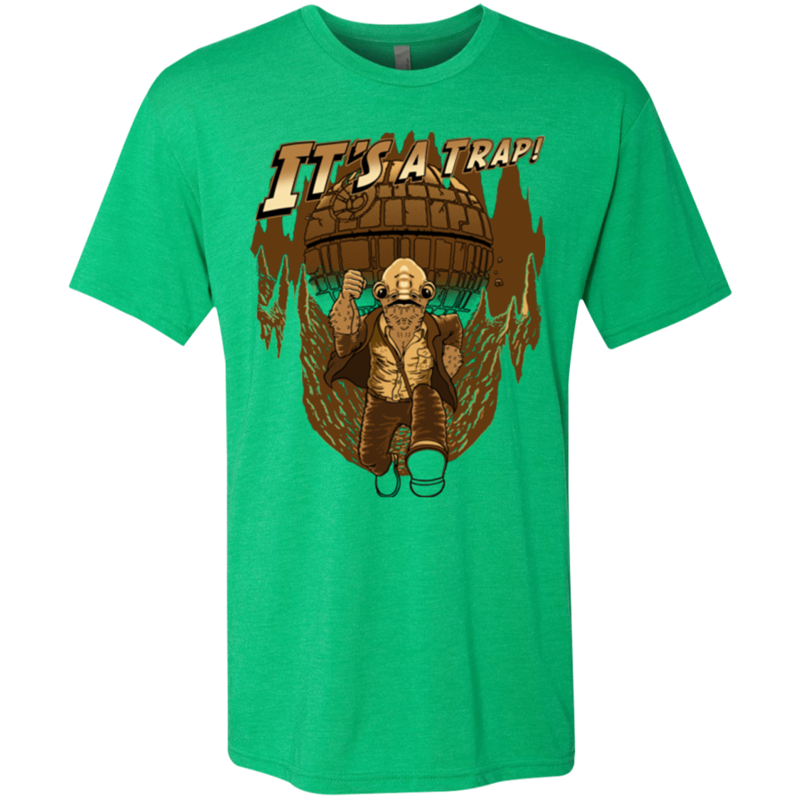 It's a trap!! Men's Triblend T-Shirt