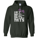 Bats on Bats on Bats Pullover Hoodie