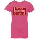 Bacon-Bacon-Bacon Girls Premium T-Shirt