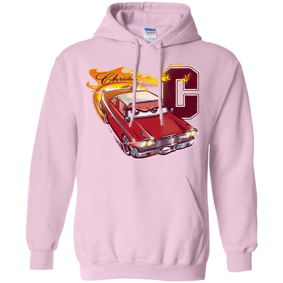 Fury And Fire Pullover Hoodie