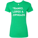 Tranks Lobos Zipheads Women's Triblend T-Shirt