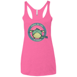 Dragons are Cute Women's Triblend Racerback Tank