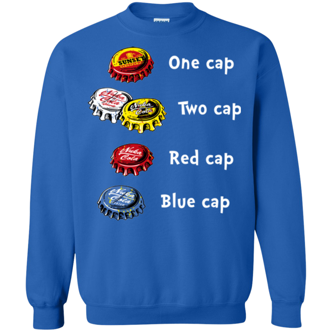 Bottle Caps Fever Crewneck Sweatshirt