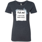 Kick Me Women's Triblend T-Shirt