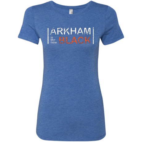 Arkham Black Women's Triblend T-Shirt