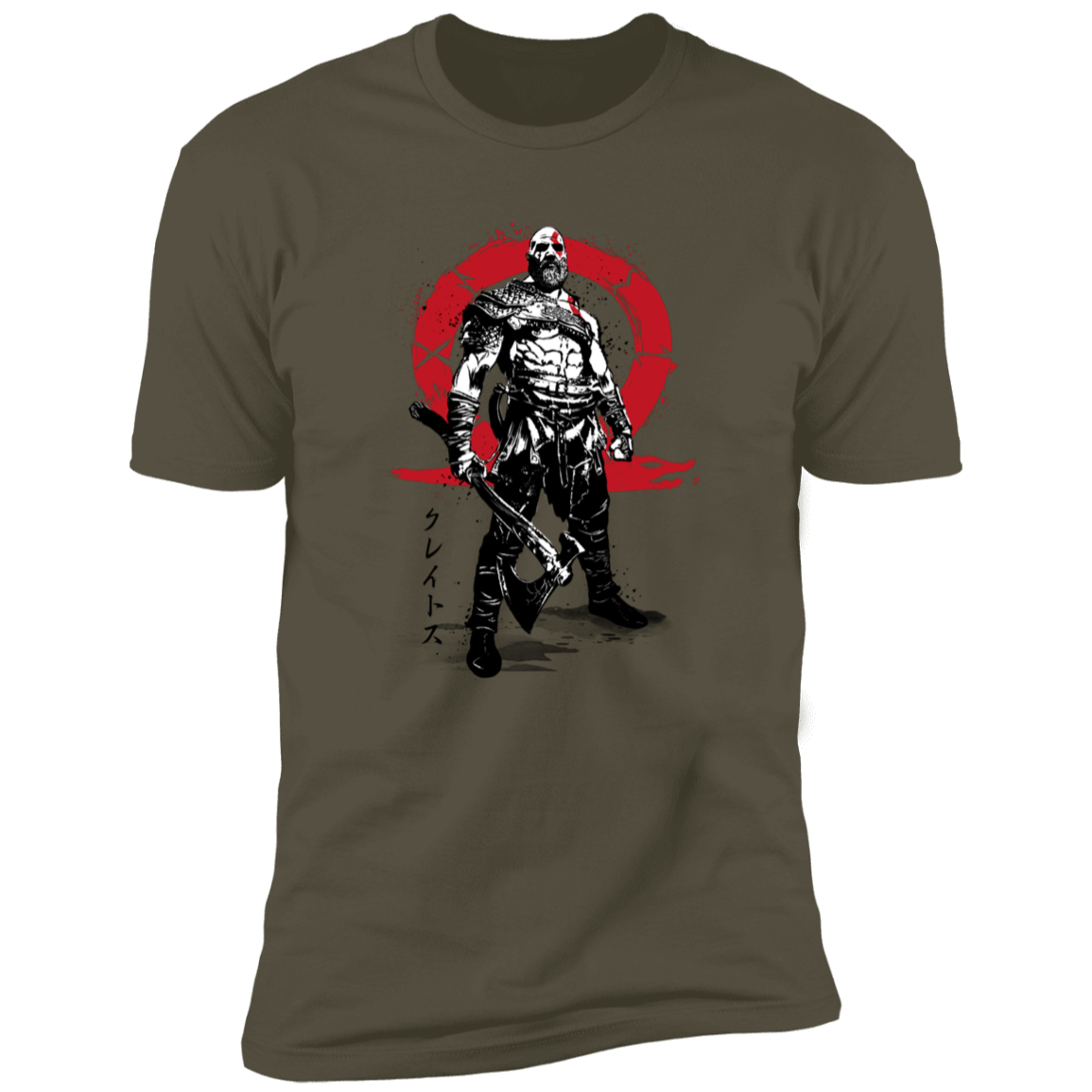 Killer of Gods sumi-e Men's Premium T-Shirt