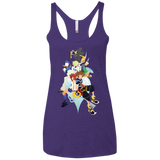 Kingdom Hearts Women's Triblend Racerback Tank