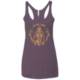 We are Groot Women's Triblend Racerback Tank