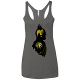 Bat Detective Women's Triblend Racerback Tank