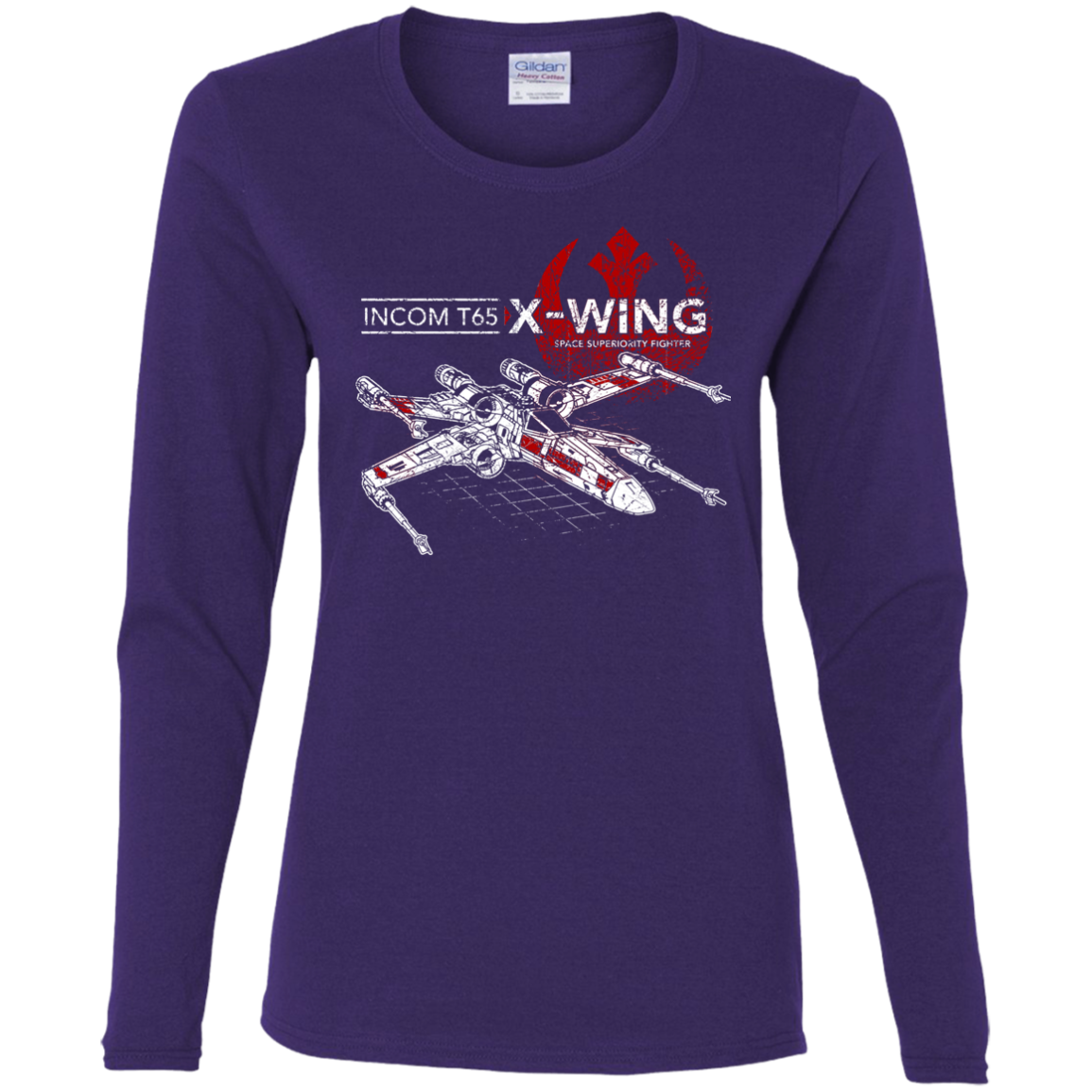 T-65 X-Wing Women's Long Sleeve T-Shirt