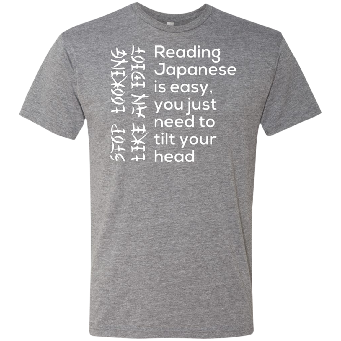 Japanese Men's Triblend T-Shirt