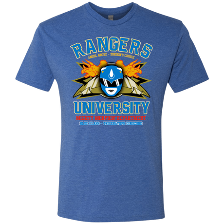 Rangers U Blue Ranger Men's Triblend T-Shirt