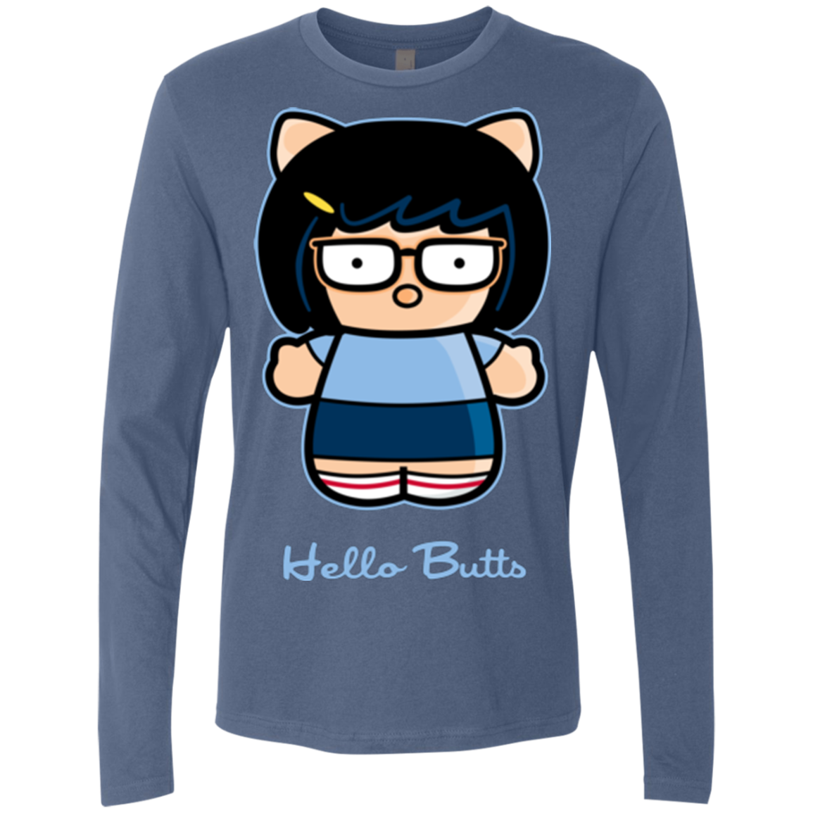 Hello Butts Men's Premium Long Sleeve
