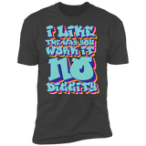 No Diggity Men's Premium T-Shirt