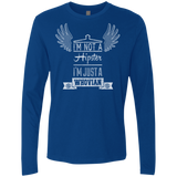 Whovian Hipster Men's Premium Long Sleeve