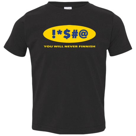 Swearing Never Finnish Toddler Premium T-Shirt