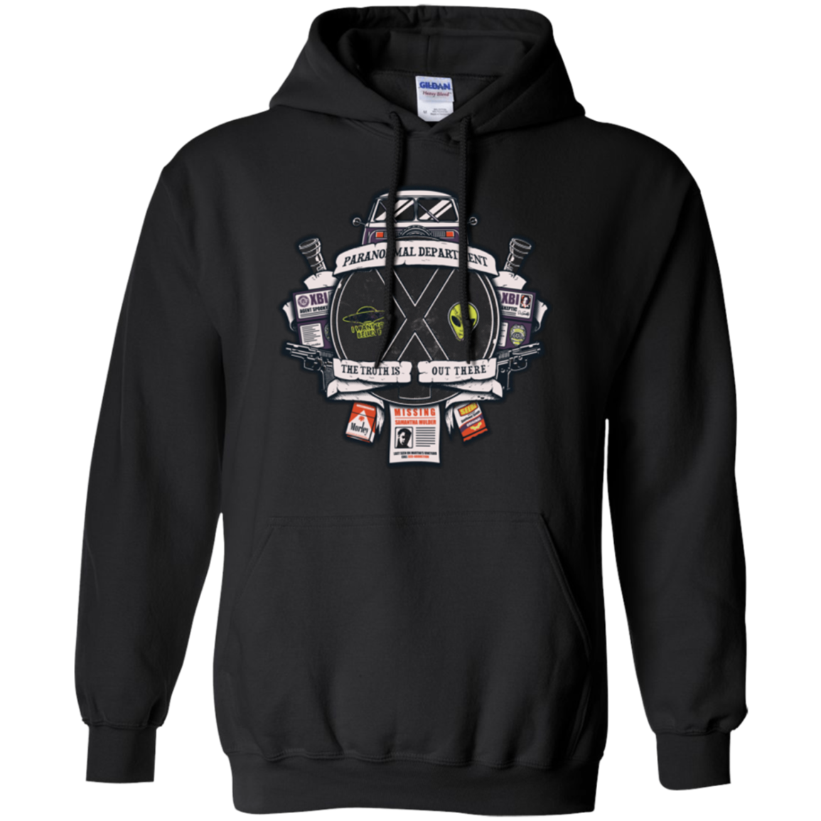 Paranormal files Crest Pullover Hoodie
