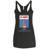 Claws Movie Poster Women's Triblend Racerback Tank