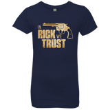 In Rick We Trust Girls Premium T-Shirt