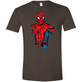 Spiderman- Friendly Neighborhood Men's Semi-Fitted Softstyle