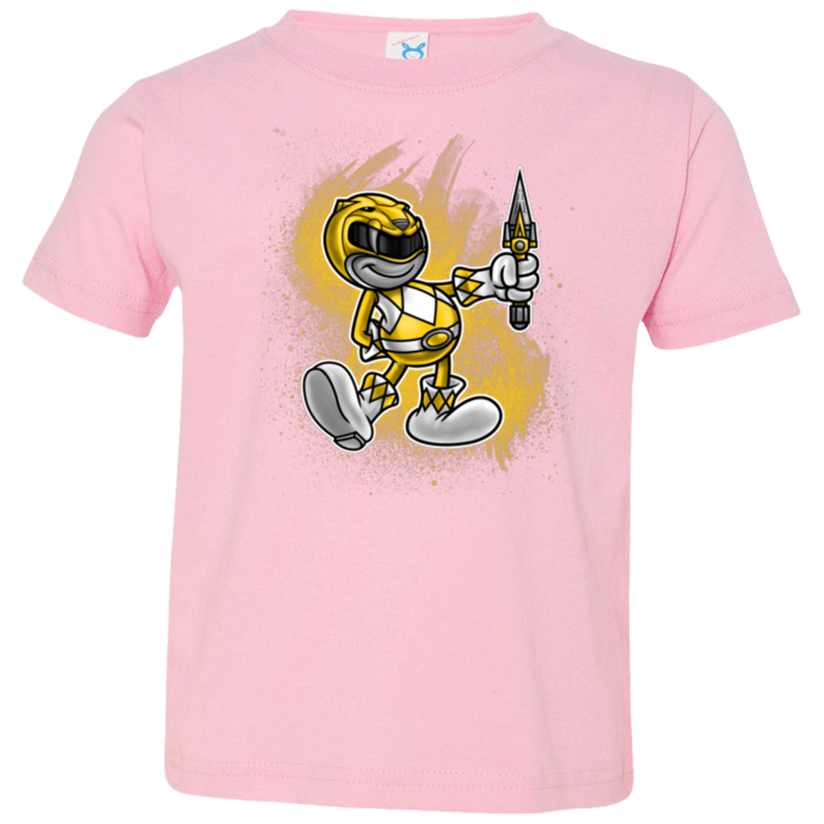 Yellow Ranger Artwork Toddler Premium T-Shirt