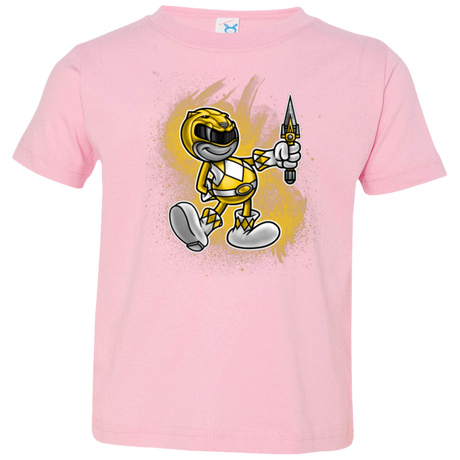 Yellow Ranger Artwork Toddler Premium T-Shirt