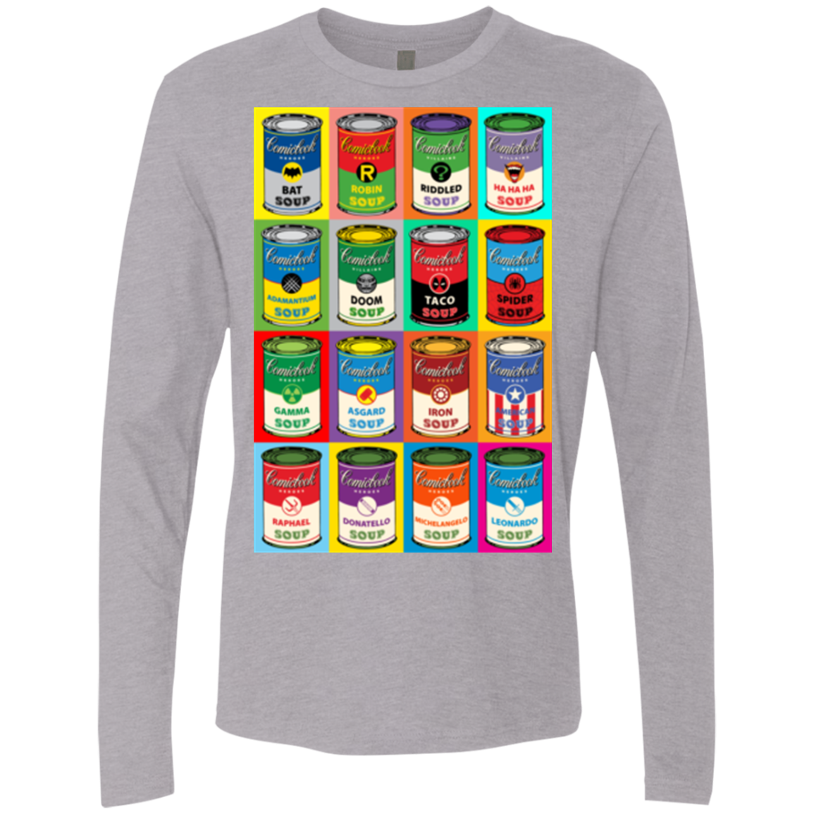 Comic Soup Men's Premium Long Sleeve