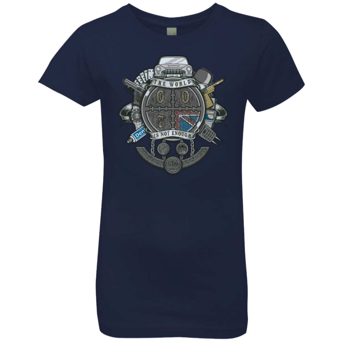 British Spy Crest Girls Premium T-Shirt
