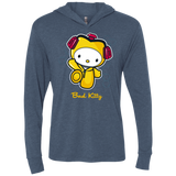 Bad Kitty Triblend Long Sleeve Hoodie Tee