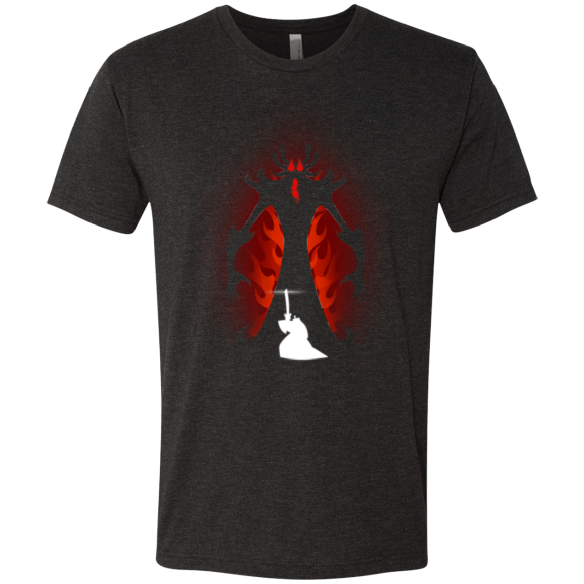Samurai vs Demon Men's Triblend T-Shirt