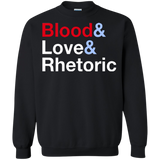 Blood Love Rhetoric Crewneck Sweatshirt