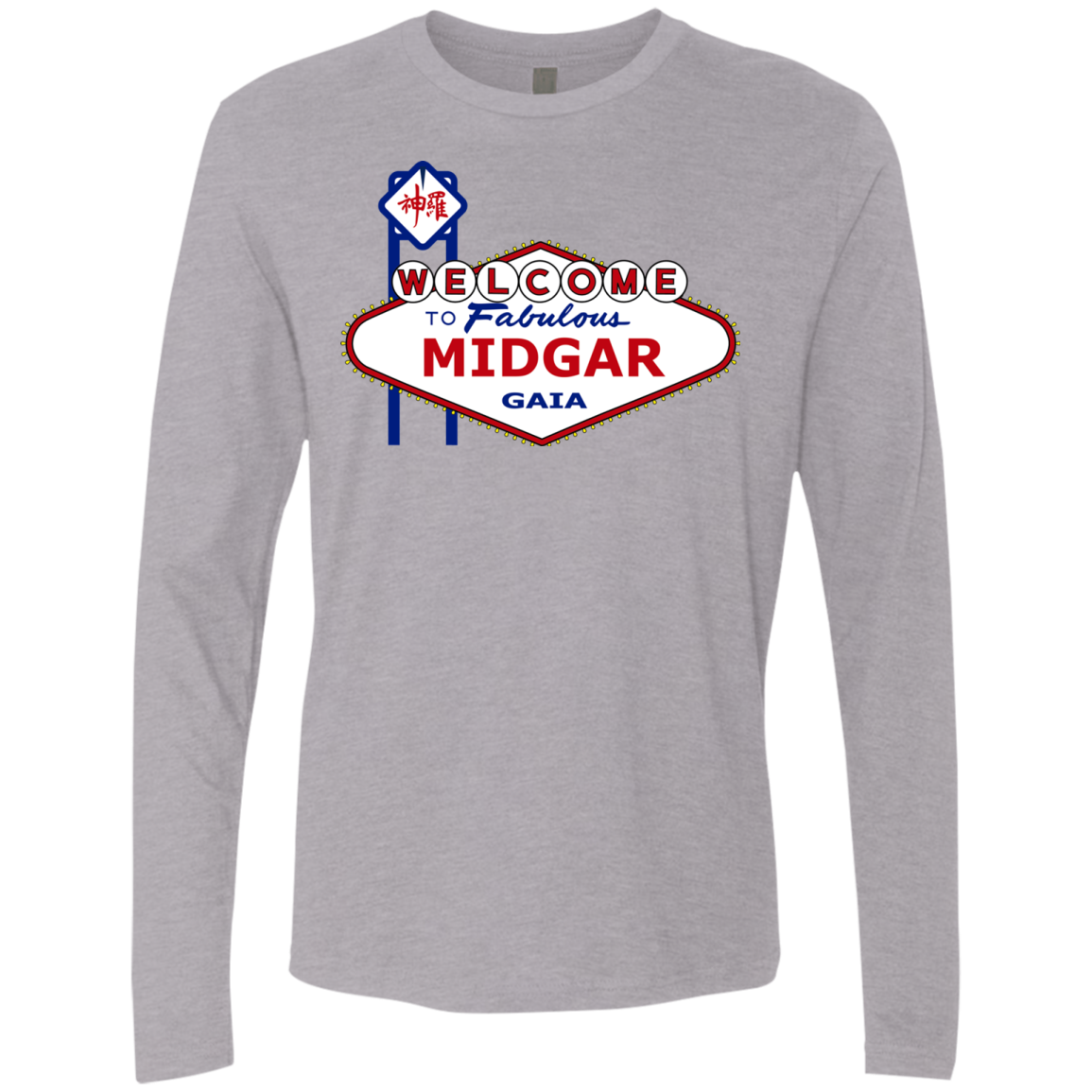Viva Midgar Men's Premium Long Sleeve