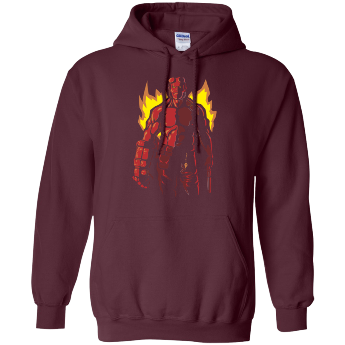 Red Hero Pullover Hoodie