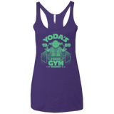 Dagobah Gym Women's Triblend Racerback Tank