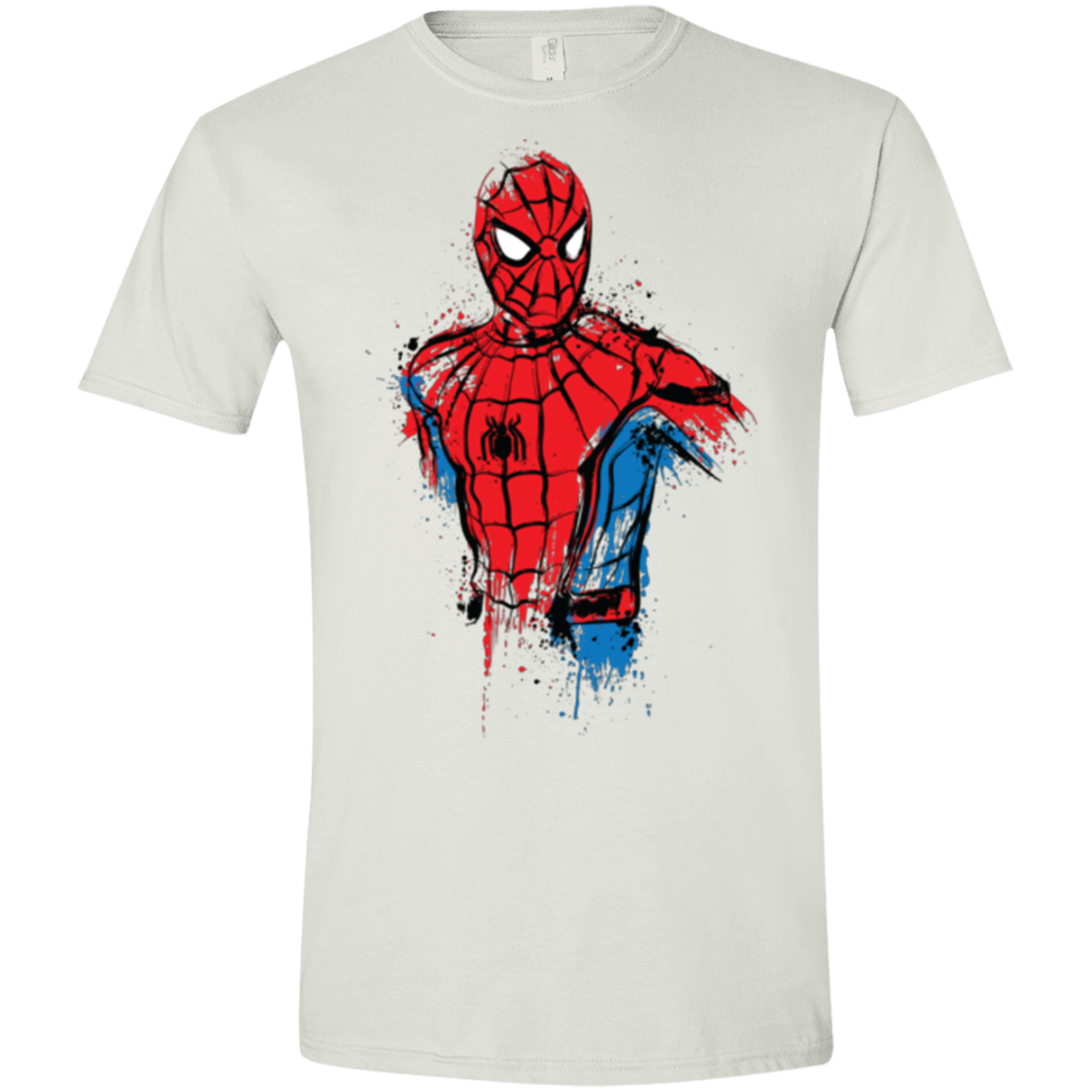 Spiderman- Friendly Neighborhood Men's Semi-Fitted Softstyle