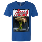 Pizza Comics Men's Premium V-Neck
