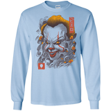 Oni Clown Mask Men's Long Sleeve T-Shirt