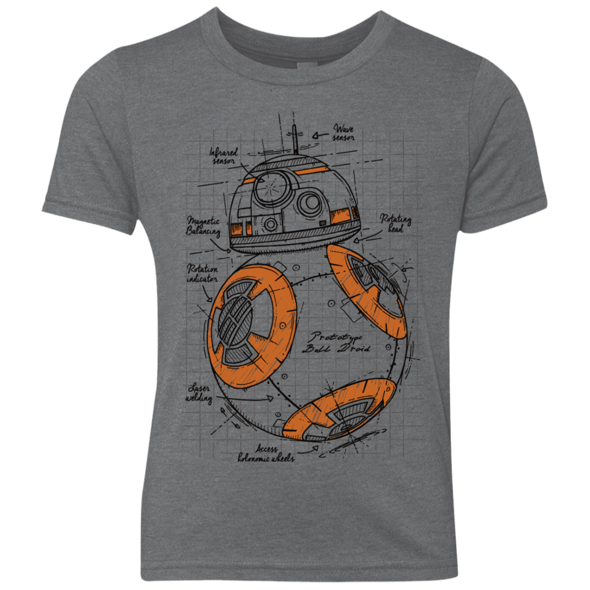 BB-8 Plan Youth Triblend T-Shirt