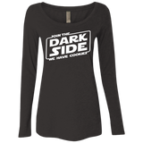 Join The Dark Side Women's Triblend Long Sleeve Shirt
