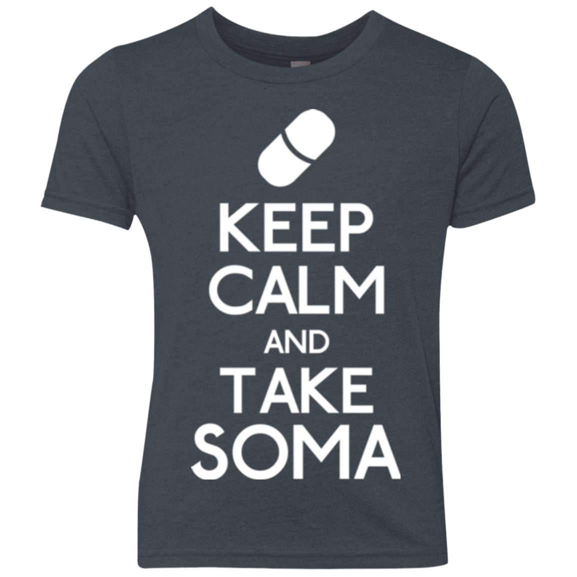 Keep Calm Soma Youth Triblend T-Shirt