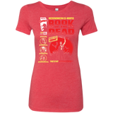 Book Of The Dead Women's Triblend T-Shirt