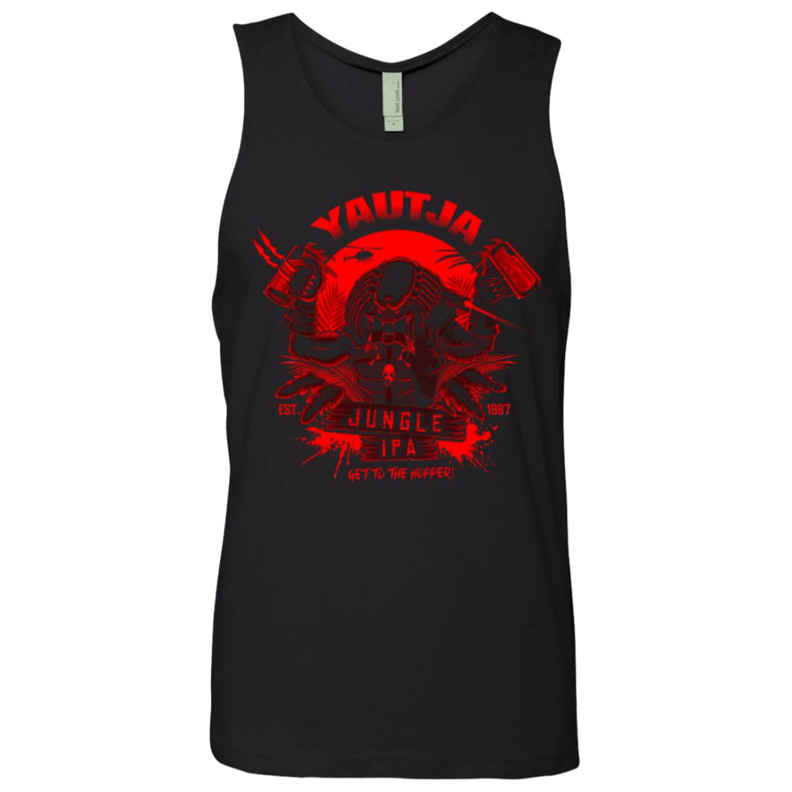 Yautjas Jungle IPA Men's Premium Tank Top