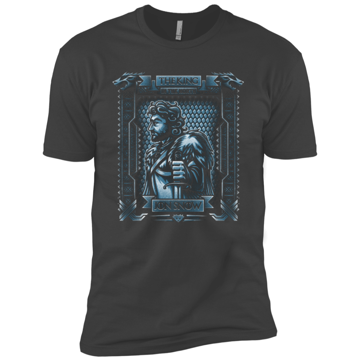 Jon Snow King in the North Boys Premium T-Shirt