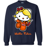 Orange is the New Cat Crewneck Sweatshirt
