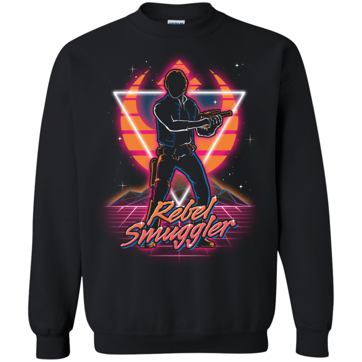 Retro Rebel Smuggler Crewneck Sweatshirt