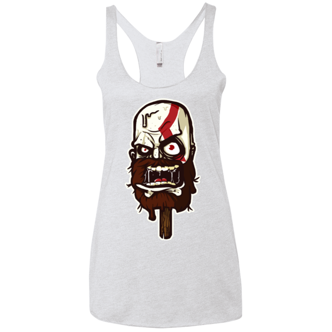 Greek Ice Cream Women's Triblend Racerback Tank