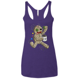Voodoo Coffee Runner Women's Triblend Racerback Tank
